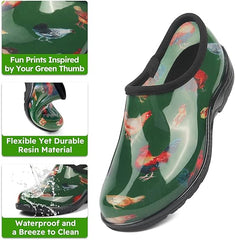 Women Outdoor, Gardening and Yard Shoes-Chicken Green