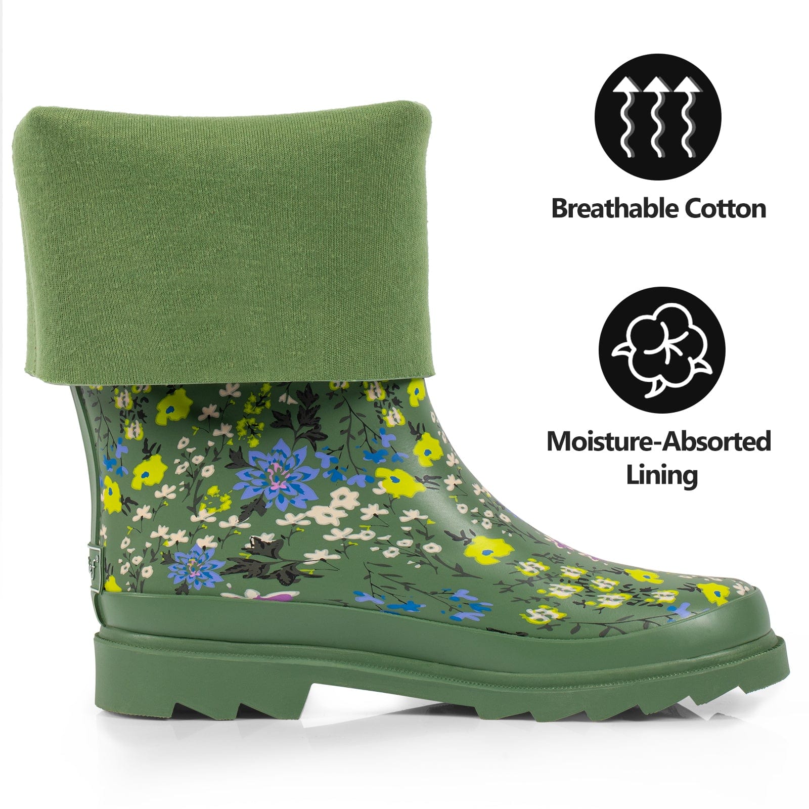 Landchief High Top Ladies Rubber Garden Boots